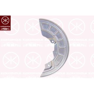 Apsauginis skydas, stabdžių diskas KLOKKERHOLM 9557376