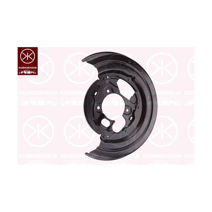 Apsauginis skydas, stabdžių diskas KLOKKERHOLM 9564875