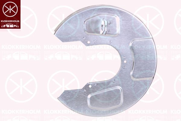 Apsauginis skydas, stabdžių diskas KLOKKERHOLM 9590878