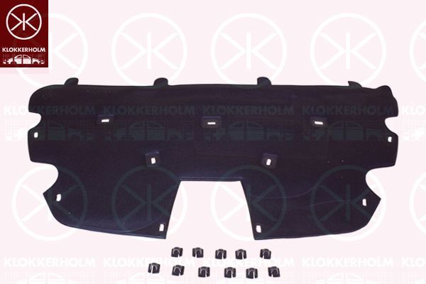 Garso izoliacijos medžiaga, variklio niša KLOKKERHOLM 25332851