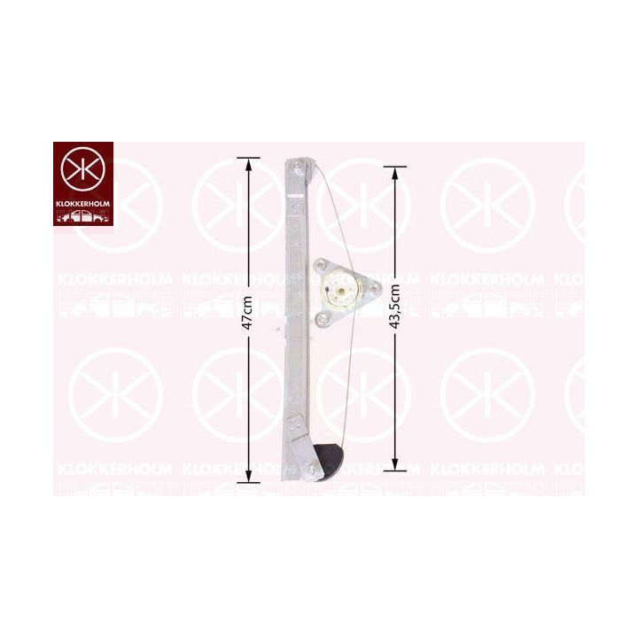 Lango pakėliklis KLOKKERHOLM 95391903