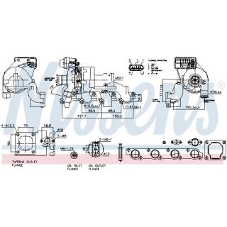 Kompresorius, įkrovimo sistema NISSENS 93123