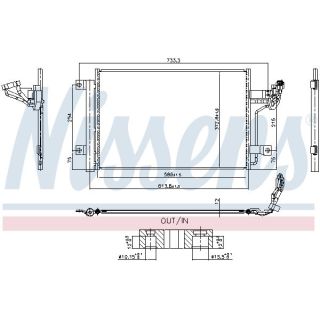 Kondensatorius, oro kondicionierius NISSENS 940984