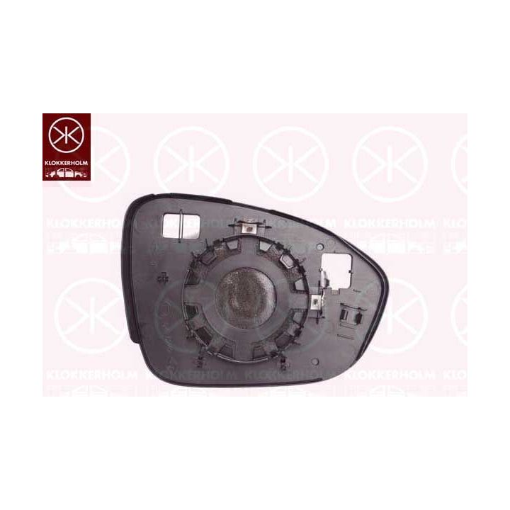 Veidrodėlio stiklas, išorinis veidrodėlis KLOKKERHOLM 13061061