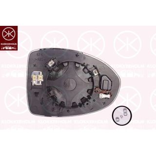 Veidrodėlio stiklas, išorinis veidrodėlis KLOKKERHOLM 20101063