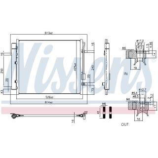 Kondensatorius, oro kondicionierius NISSENS 941028