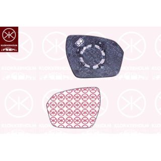 Veidrodėlio stiklas, išorinis veidrodėlis KLOKKERHOLM 64241066