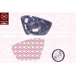 Veidrodėlio stiklas, išorinis veidrodėlis KLOKKERHOLM 75271066A1