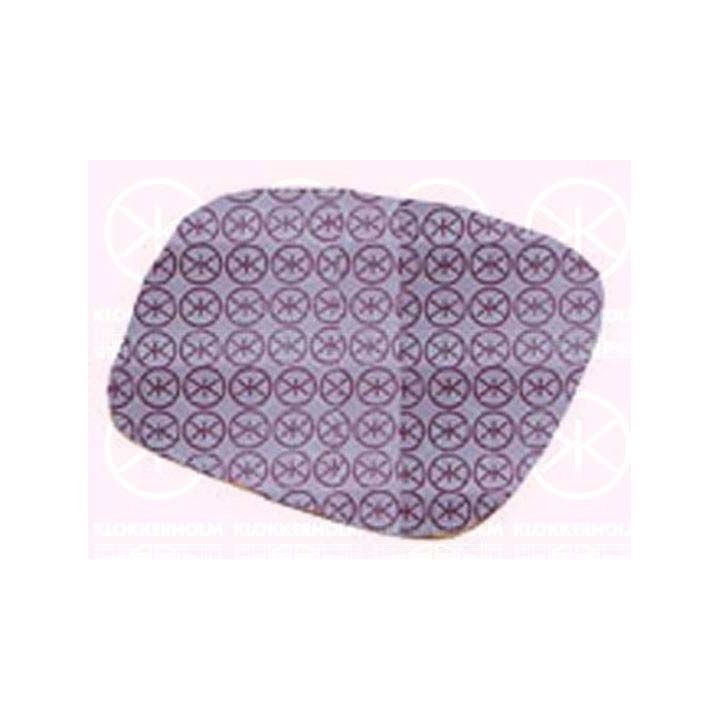 Veidrodėlio stiklas, išorinis veidrodėlis KLOKKERHOLM 95451062