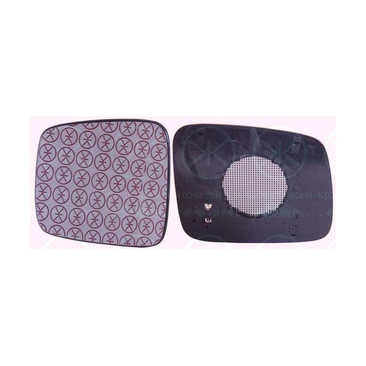 Veidrodėlio stiklas, išorinis veidrodėlis KLOKKERHOLM 95581063