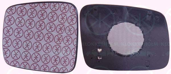 Veidrodėlio stiklas, išorinis veidrodėlis KLOKKERHOLM 95581063