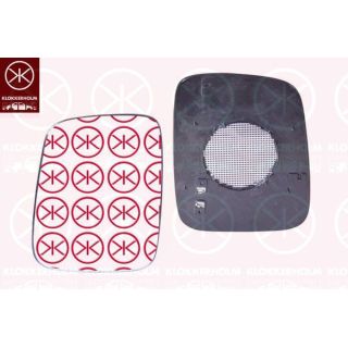 Veidrodėlio stiklas, išorinis veidrodėlis KLOKKERHOLM 95581067