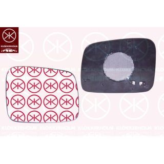 Veidrodėlio stiklas, išorinis veidrodėlis KLOKKERHOLM 95581068