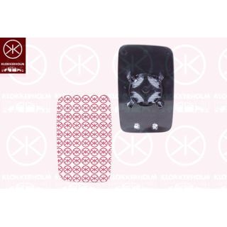 Veidrodėlio stiklas, išorinis veidrodėlis KLOKKERHOLM 95681060