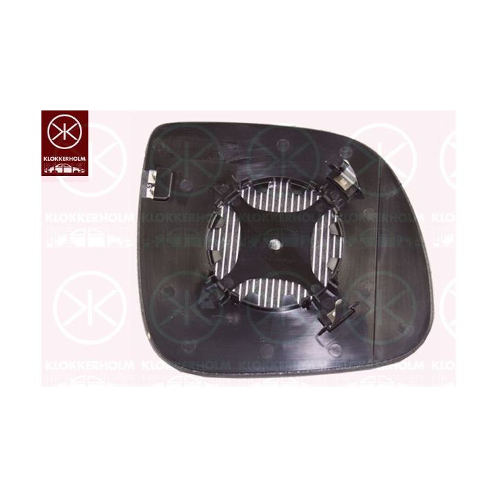 Veidrodėlio stiklas, išorinis veidrodėlis KLOKKERHOLM 95681066