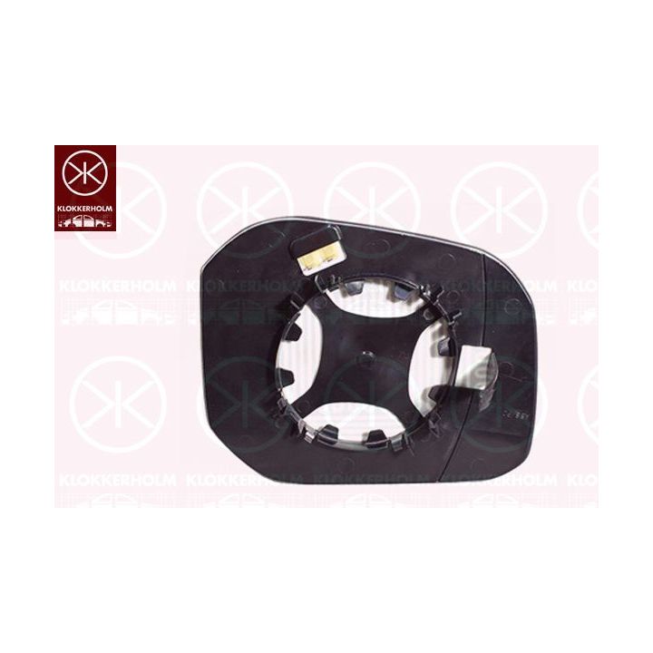 Veidrodėlio stiklas, išorinis veidrodėlis KLOKKERHOLM 95731061