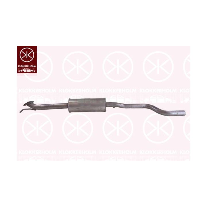 Vidurinis duslintuvas KLOKKERHOLM 284-985