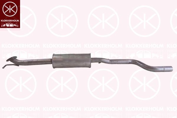 Vidurinis duslintuvas KLOKKERHOLM 284-985