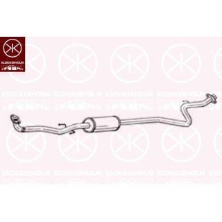 Vidurinis duslintuvas KLOKKERHOLM 294-007