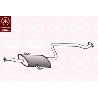 Vidurinis duslintuvas KLOKKERHOLM 31328658