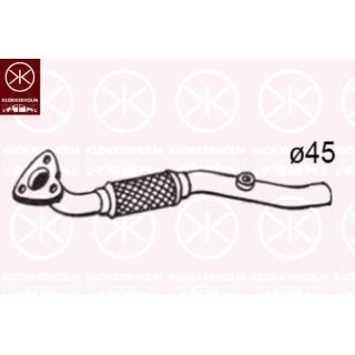 Vidurinis duslintuvas KLOKKERHOLM 50248632