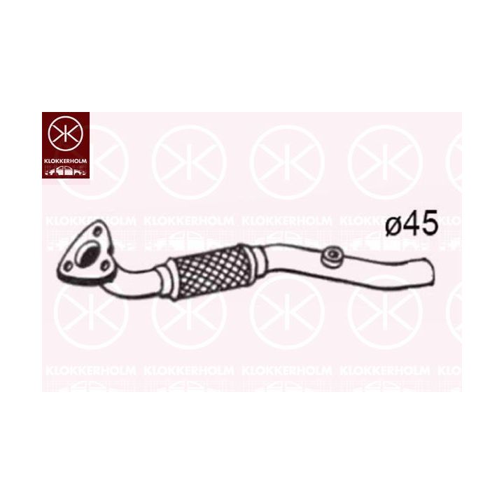 Vidurinis duslintuvas KLOKKERHOLM 50248632