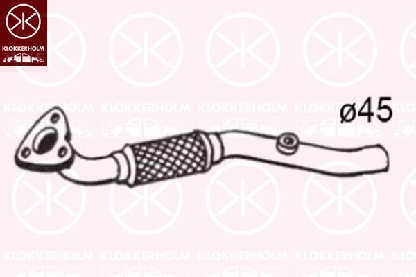 Vidurinis duslintuvas KLOKKERHOLM 50248632