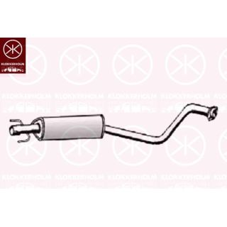 Vidurinis duslintuvas KLOKKERHOLM 50688655