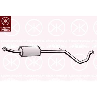 Vidurinis duslintuvas KLOKKERHOLM 55198658