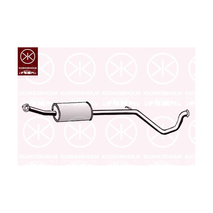 Vidurinis duslintuvas KLOKKERHOLM 55198658