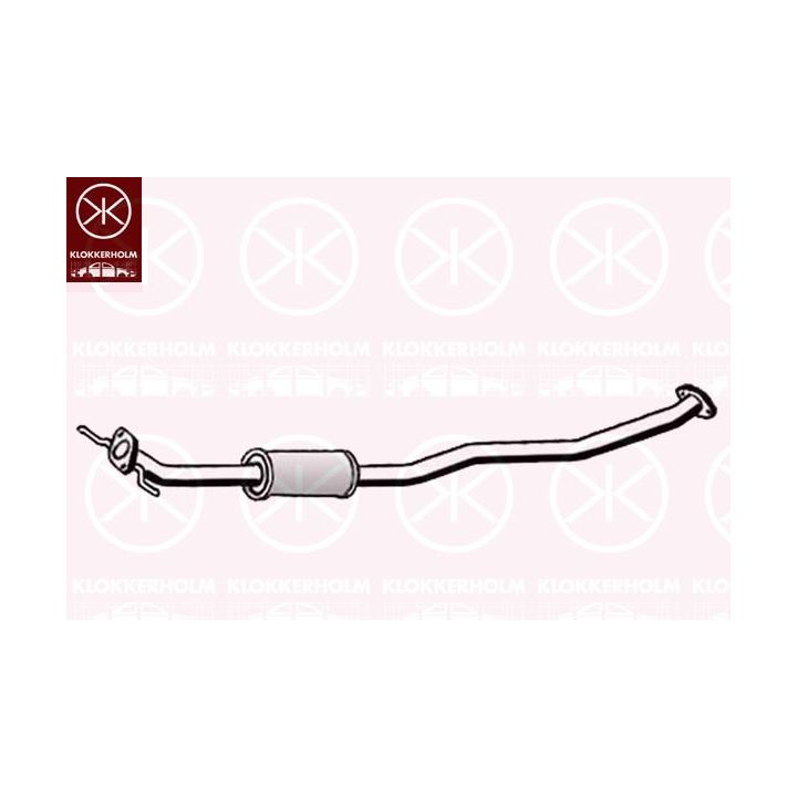 Vidurinis duslintuvas KLOKKERHOLM 68328654