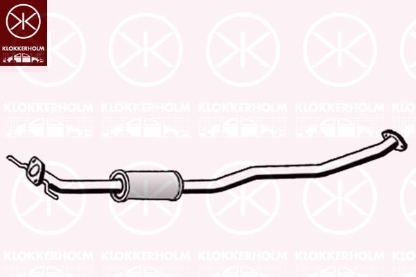 Vidurinis duslintuvas KLOKKERHOLM 68328654