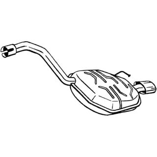 Galinis duslintuvas KLOKKERHOLM 235-211