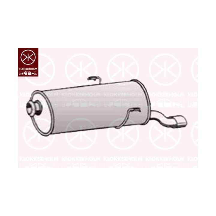 Galinis duslintuvas KLOKKERHOLM 55078673