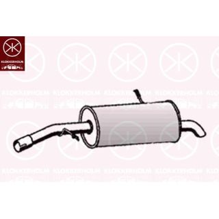 Galinis duslintuvas KLOKKERHOLM 55098671