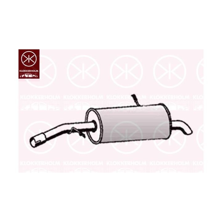 Galinis duslintuvas KLOKKERHOLM 55098671