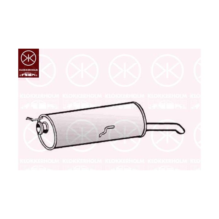 Galinis duslintuvas KLOKKERHOLM 55148671