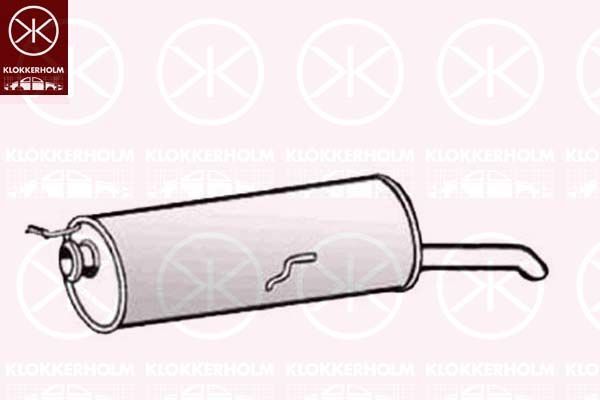 Galinis duslintuvas KLOKKERHOLM 55148671