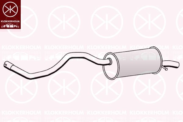 Galinis duslintuvas KLOKKERHOLM 60148671