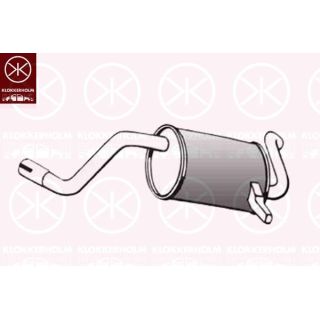 Galinis duslintuvas KLOKKERHOLM 60338671