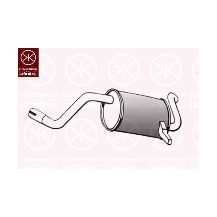 Galinis duslintuvas KLOKKERHOLM 60338671