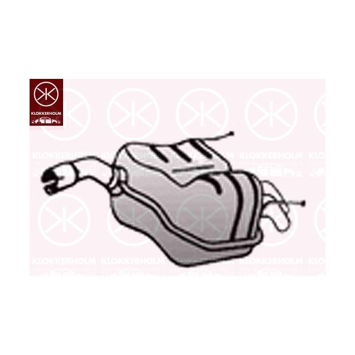 Galinis duslintuvas KLOKKERHOLM 65228671