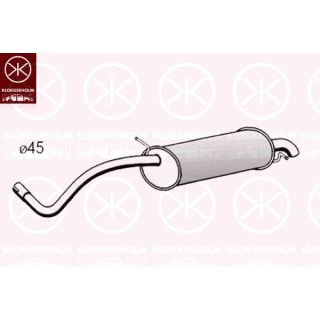 Galinis duslintuvas KLOKKERHOLM 66218671