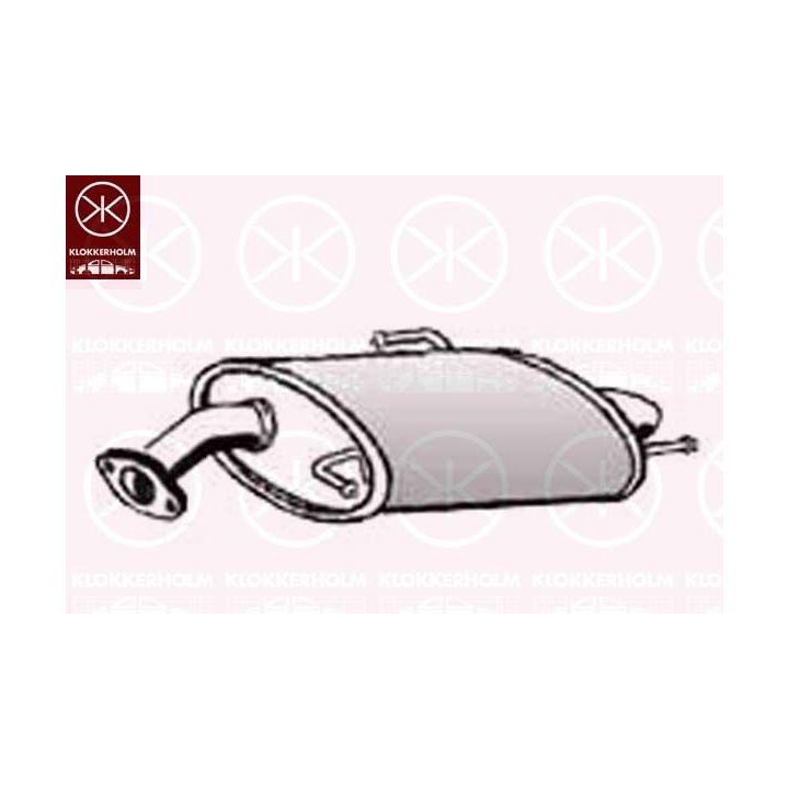 Galinis duslintuvas KLOKKERHOLM 68148671