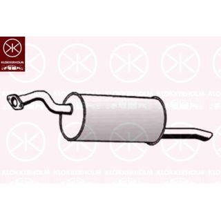 Galinis duslintuvas KLOKKERHOLM 81098671