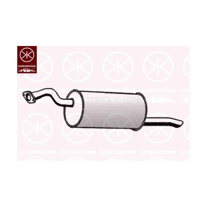 Galinis duslintuvas KLOKKERHOLM 81098671