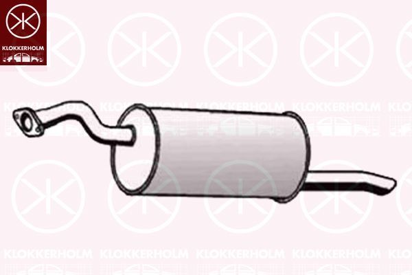 Galinis duslintuvas KLOKKERHOLM 81098671