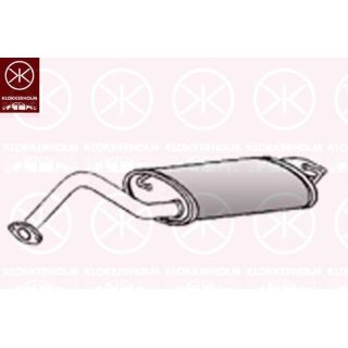 Galinis duslintuvas KLOKKERHOLM 81168671