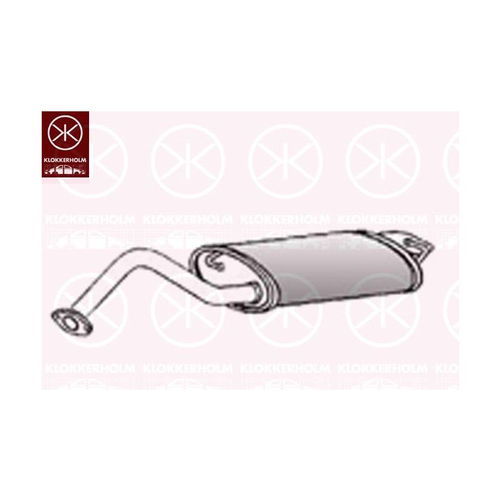 Galinis duslintuvas KLOKKERHOLM 81168671