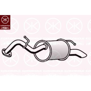 Galinis duslintuvas KLOKKERHOLM 81558671